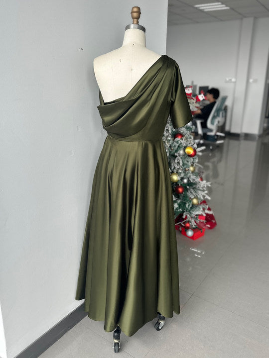 Melbourne Label | SATIN A-LINE DRESS FOR WOMEN