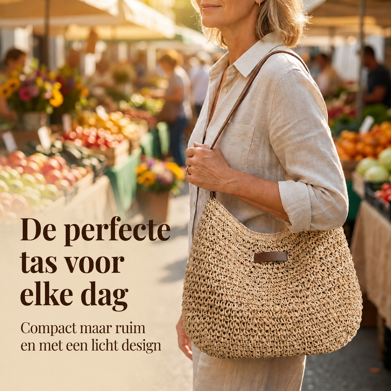 Simone | Elegant Woven Bag