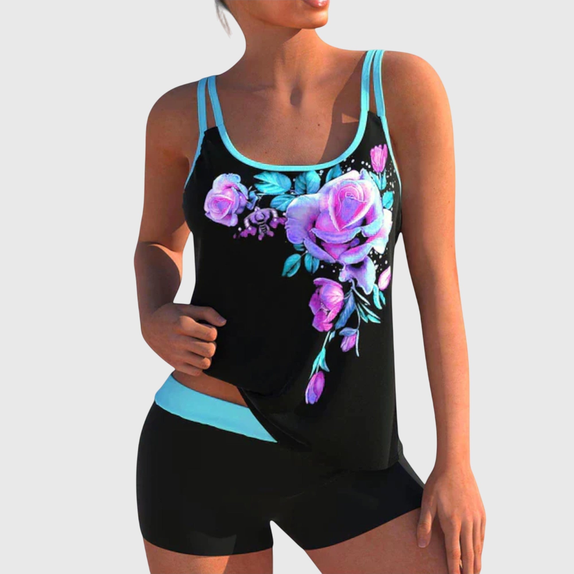 DELACROIX | Delphine Elegant Confidence Tankini