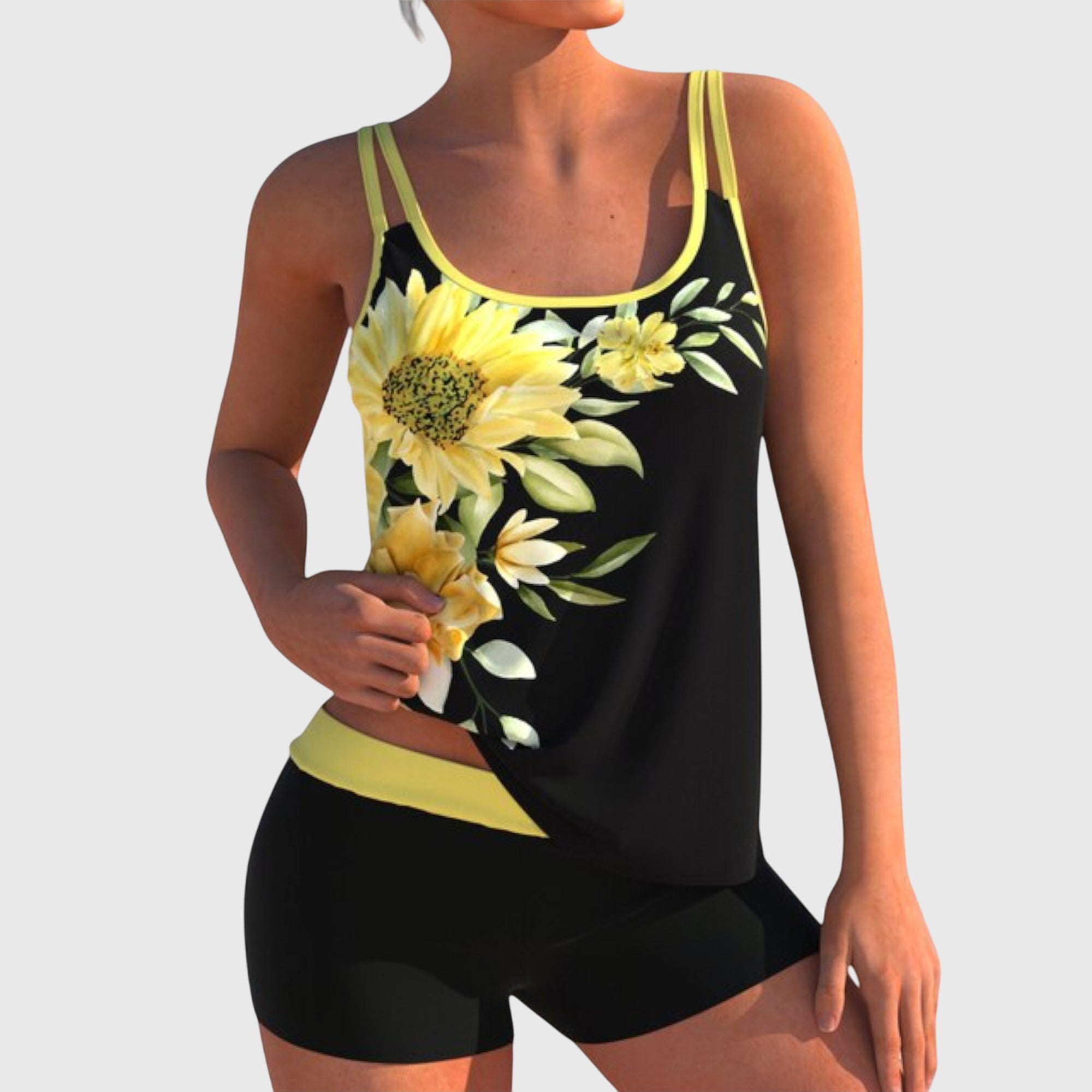 DELACROIX | Delphine Elegant Confidence Tankini