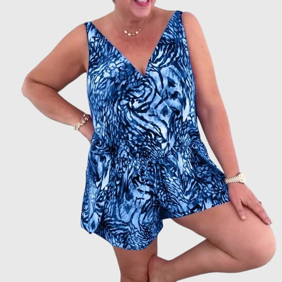 DELACROIX | Coralie Tankini with Elongated Silhouette