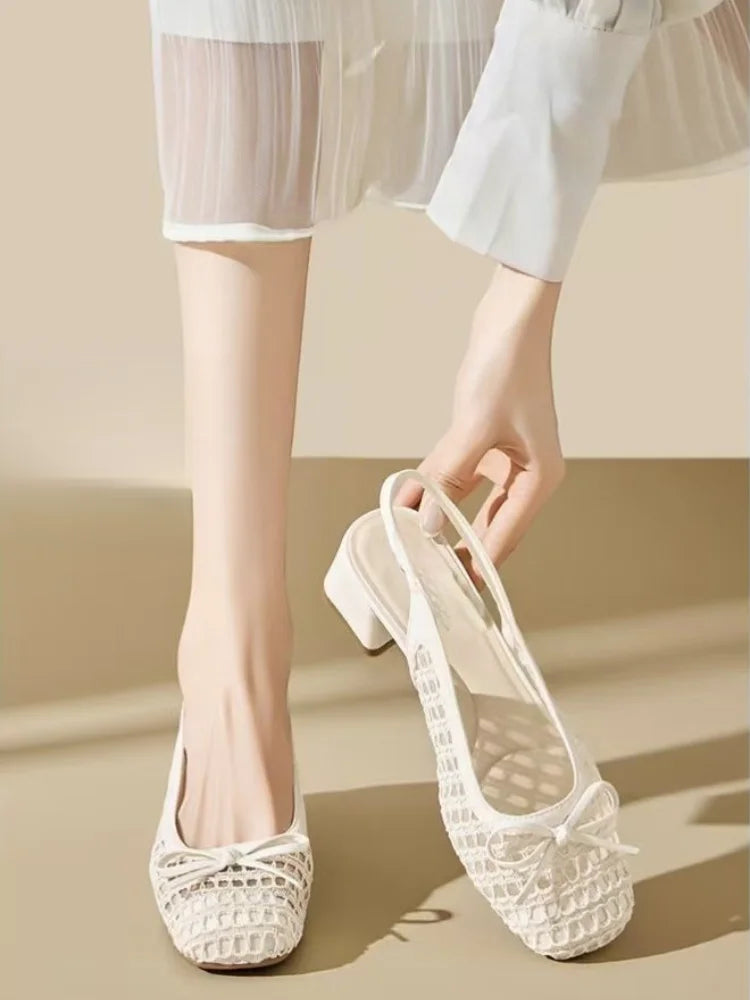 Giulia | Perforated Mary Jane Shoes
