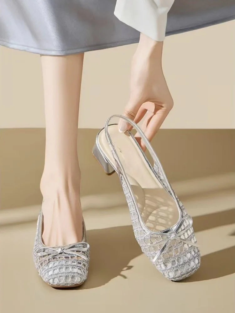 Giulia | Perforated Mary Jane Shoes
