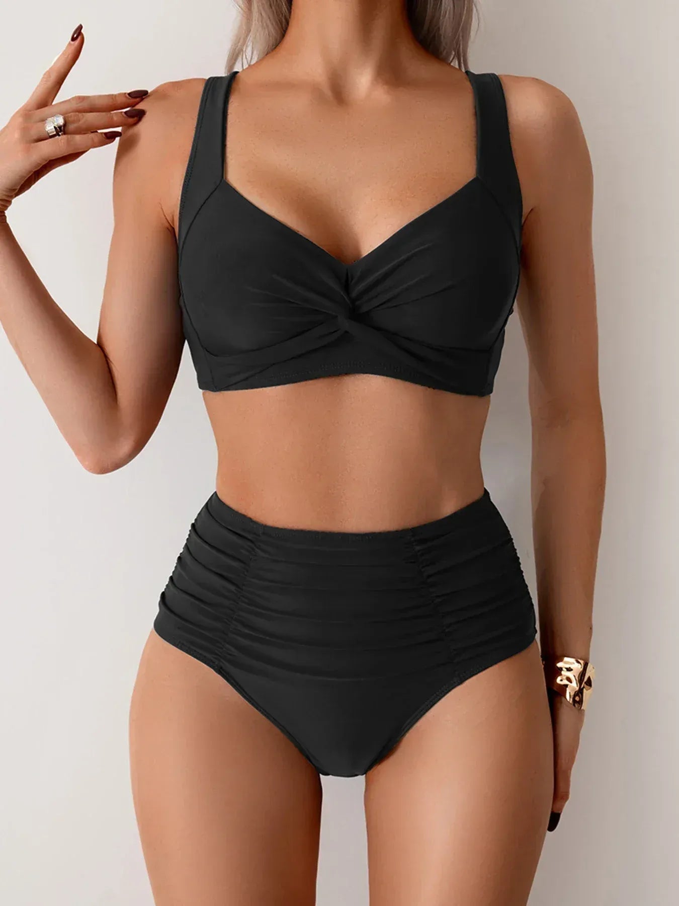 DELACROIX | Isabelle High-Waisted Shaping Bikini