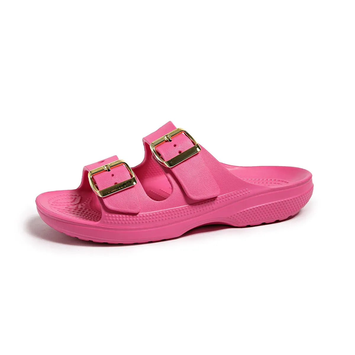 Saturday Double Buckle Slides