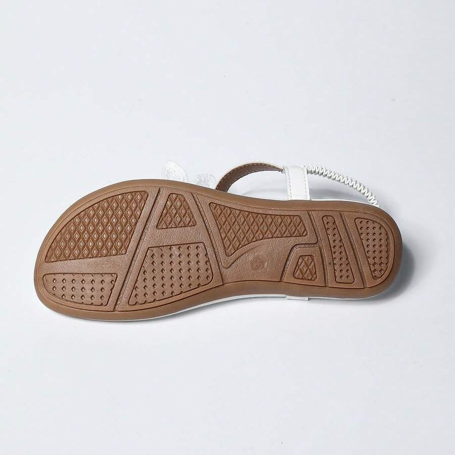 Fiorella Orthopaedic Sandals with Floral Applications