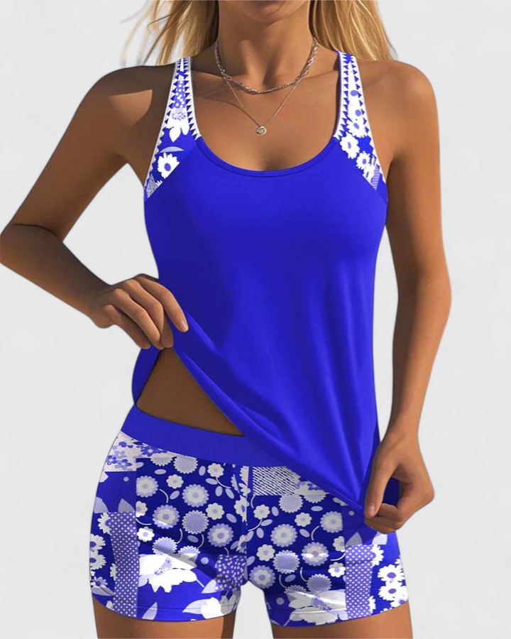 DELACROIX | Stylish Gaëlle Summer Tankini
