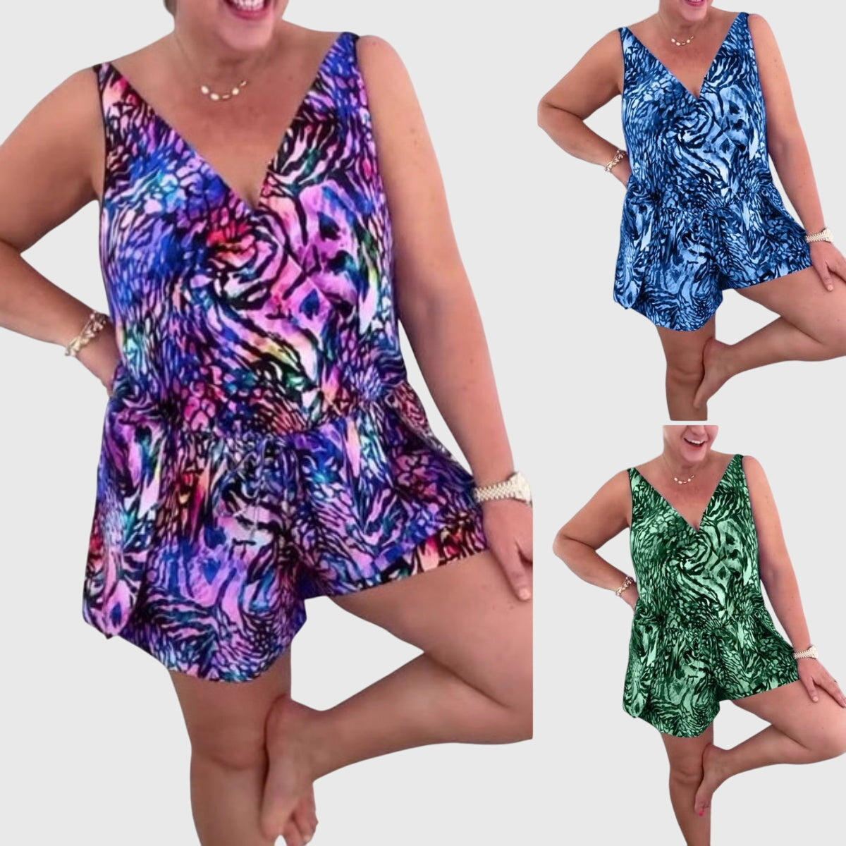 DELACROIX | Coralie Tankini with Elongated Silhouette