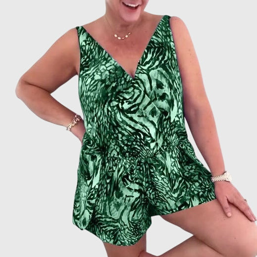 DELACROIX | Coralie Tankini with Elongated Silhouette