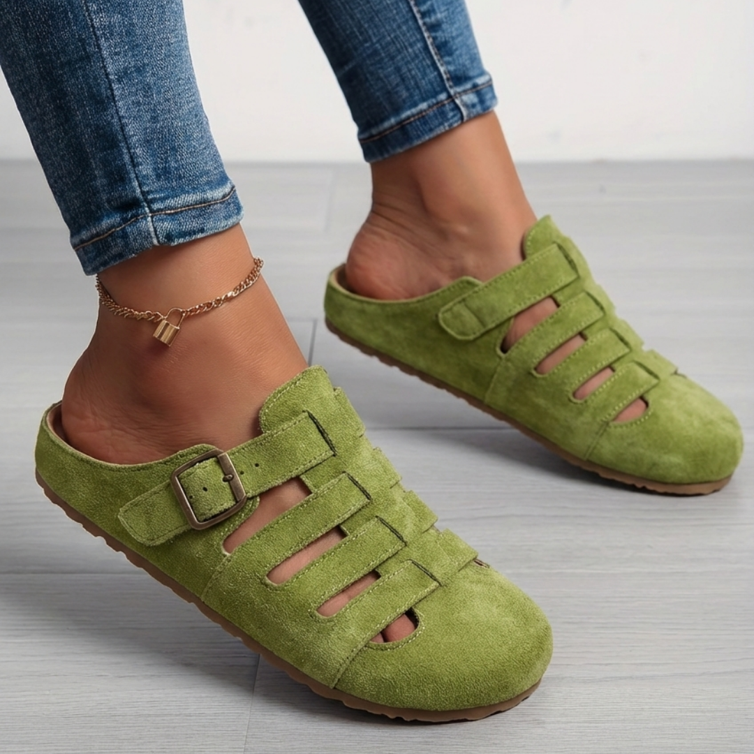 Claire | Comfortable Slip-On Mule Sandals