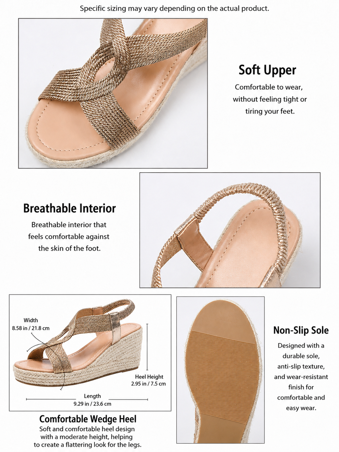 ROZALIA | Woven Wedges for Summer