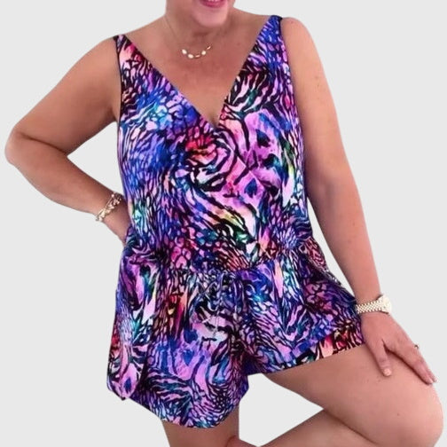 DELACROIX | Coralie Tankini with Elongated Silhouette