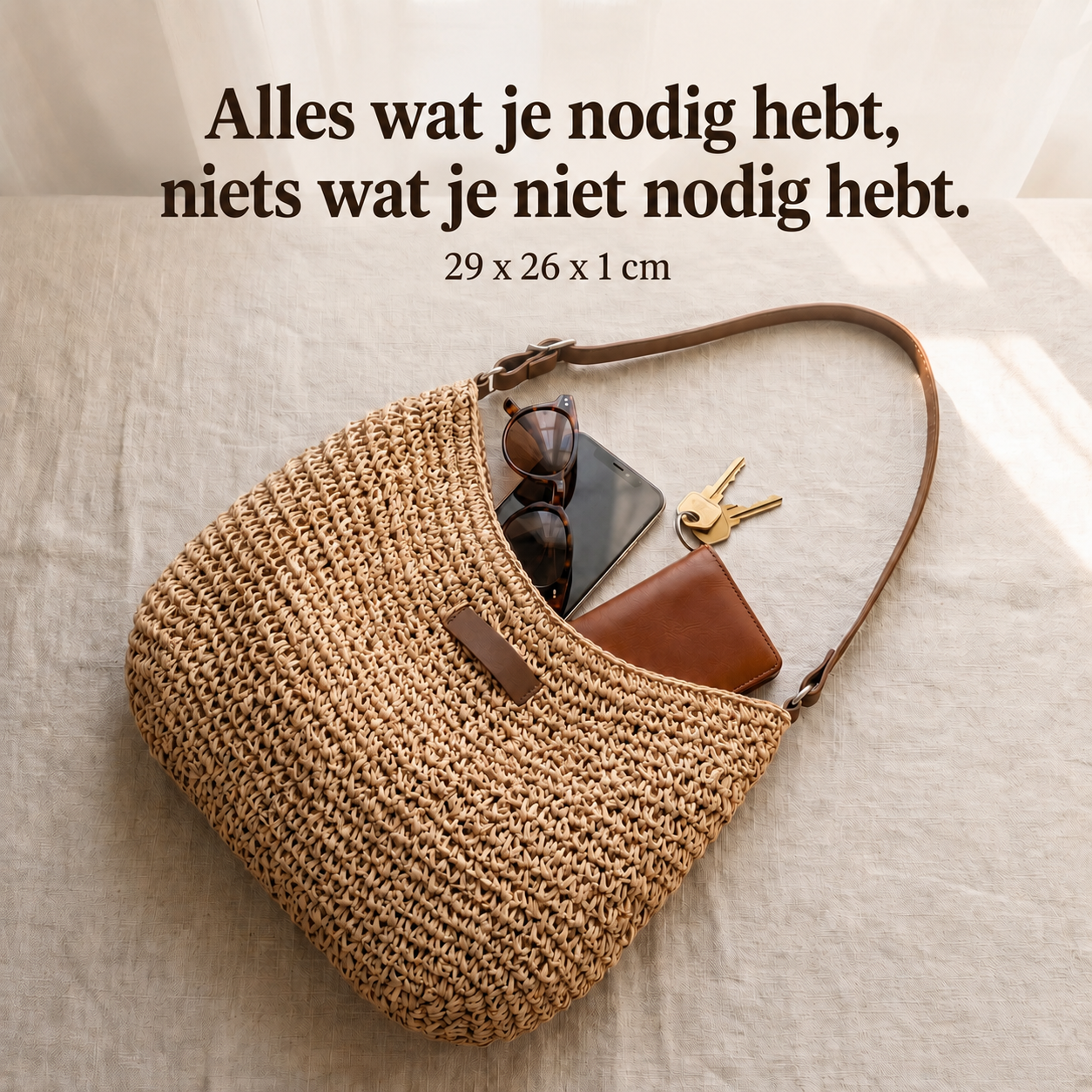 Simone | Elegant Woven Bag