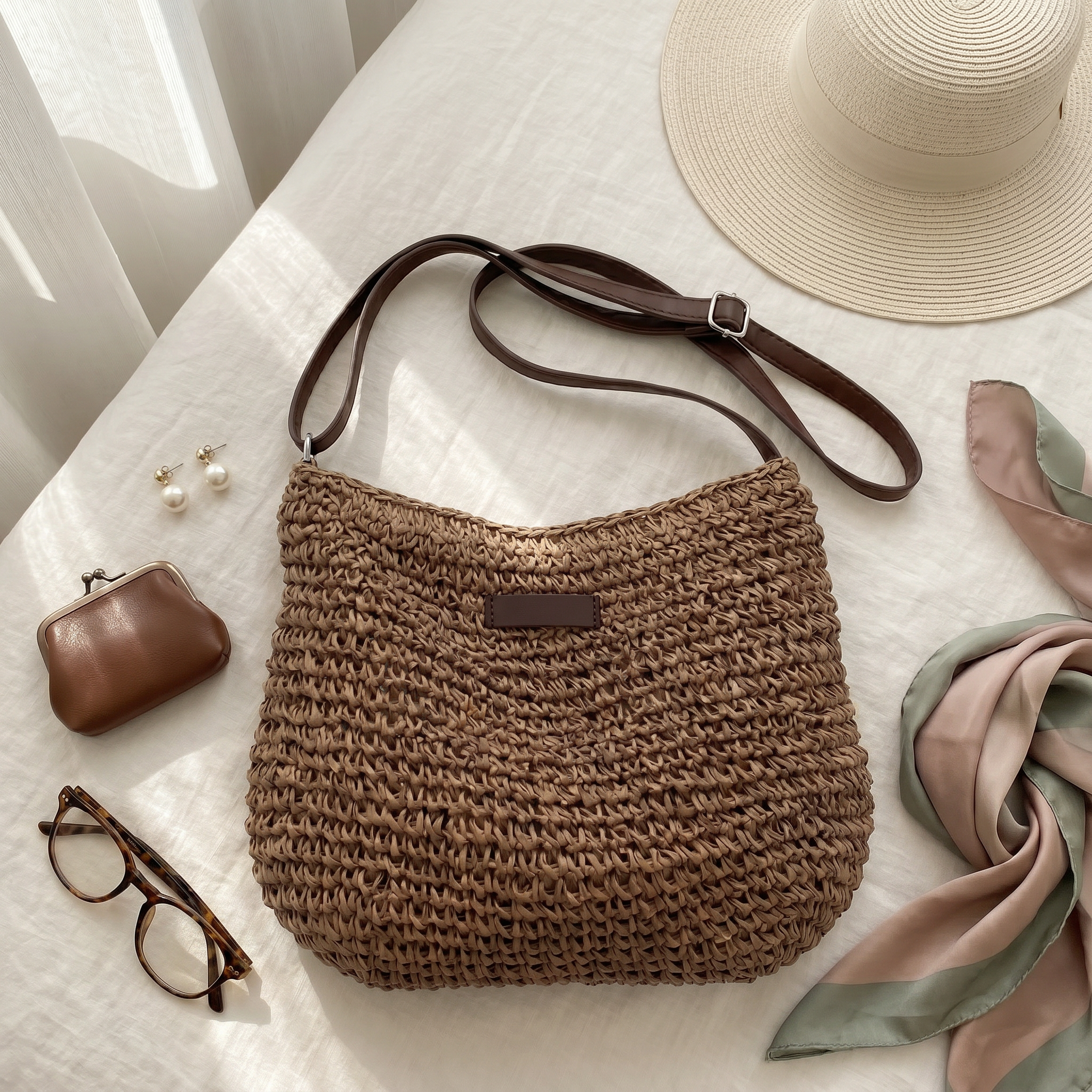 Simone | Elegant Woven Bag