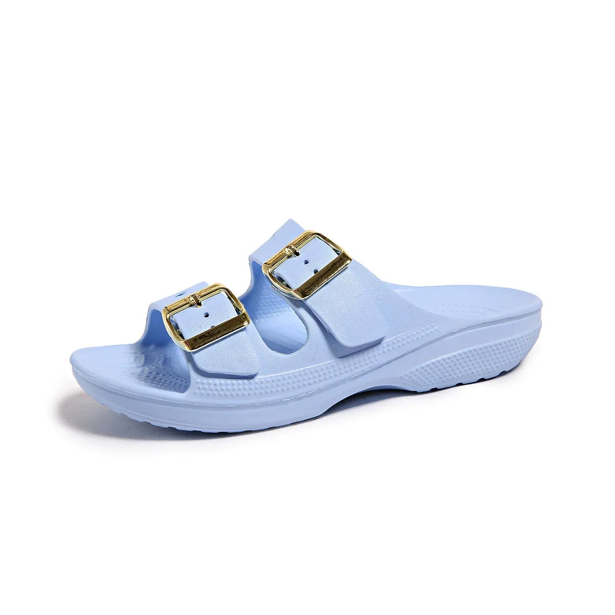 Saturday Double Buckle Slides