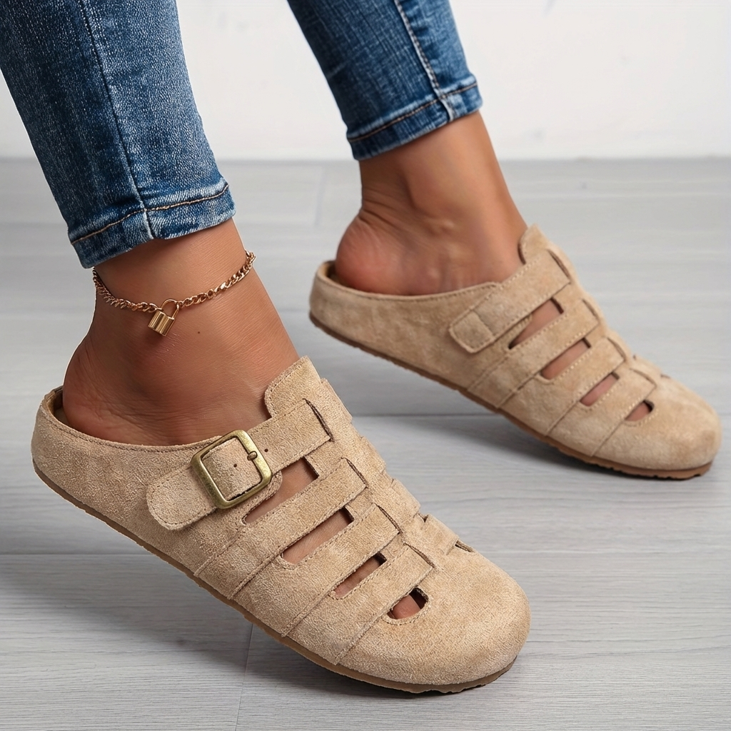 Claire | Comfortable Slip-On Mule Sandals